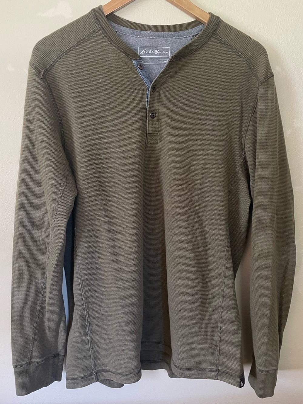 Eddie Bauer Waffle Henley
